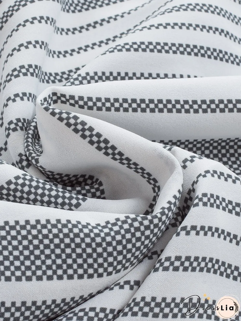 Slate Striped Draped Camisole
