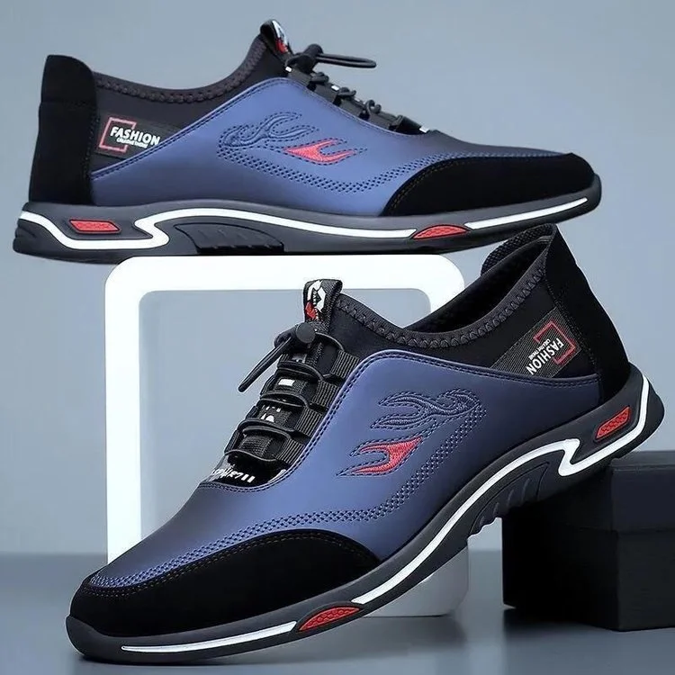 Men's Casual Non-Slip Sports Leather Shoes