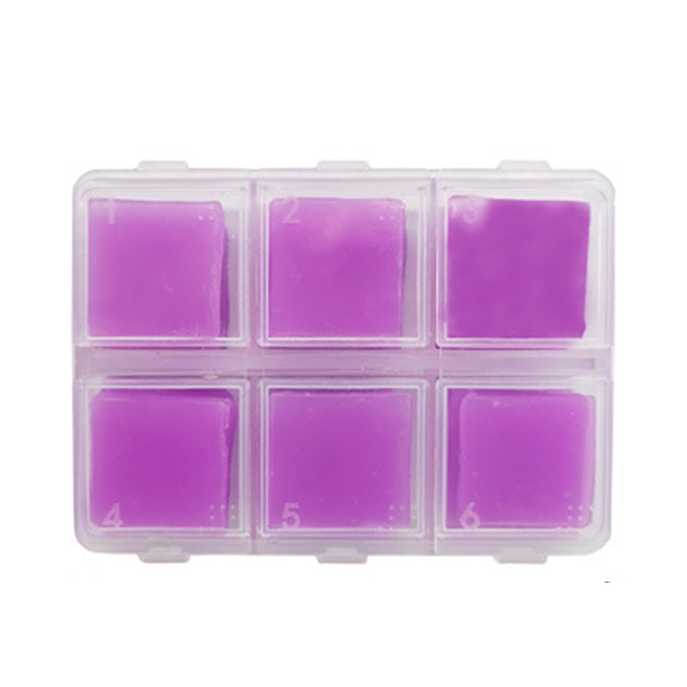 30Pcs DIY Purple Diamond Painting Mastic Wax Glue Set(2x2cm)