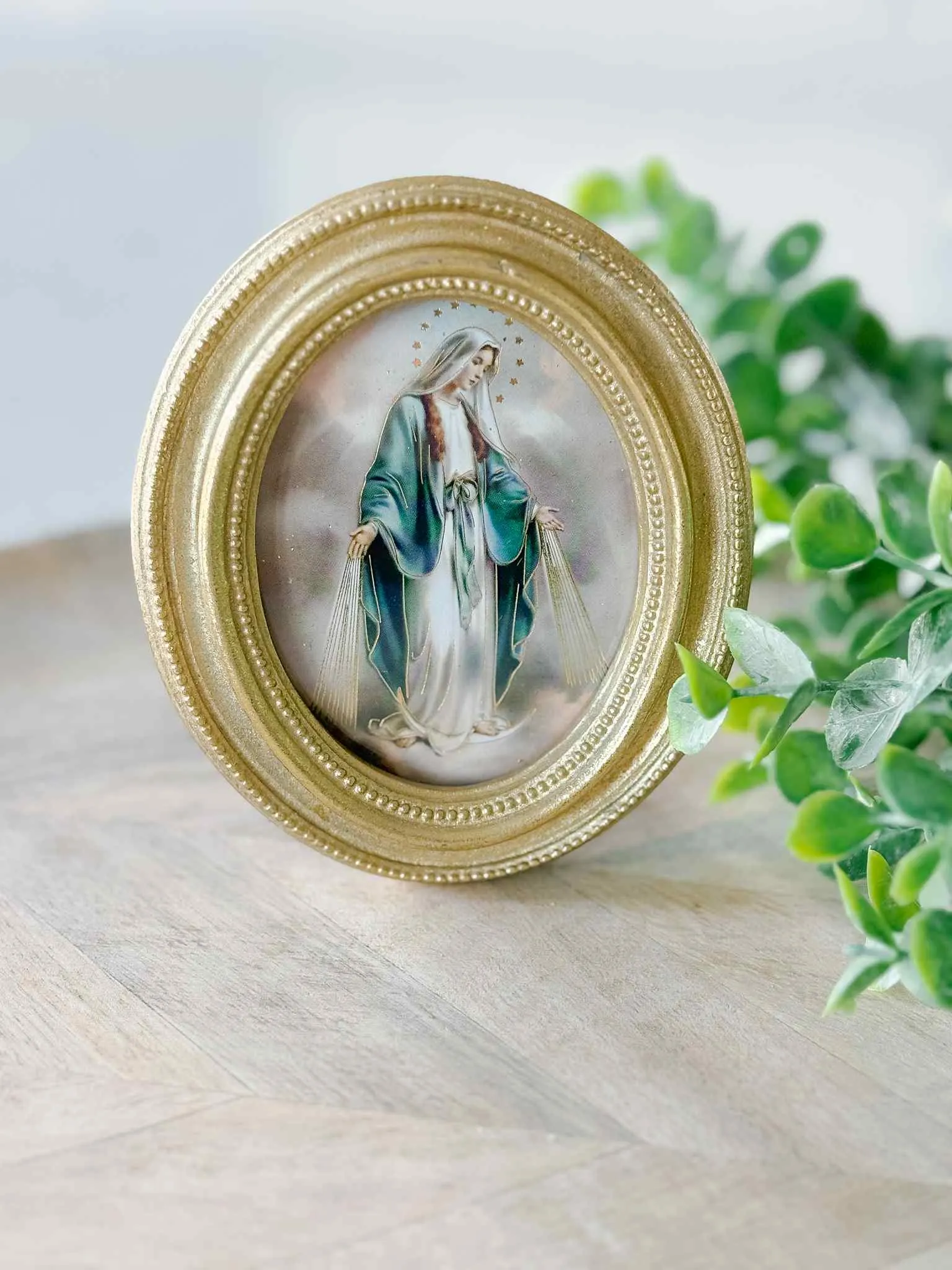 Petite Our Lady of Grace - Framed