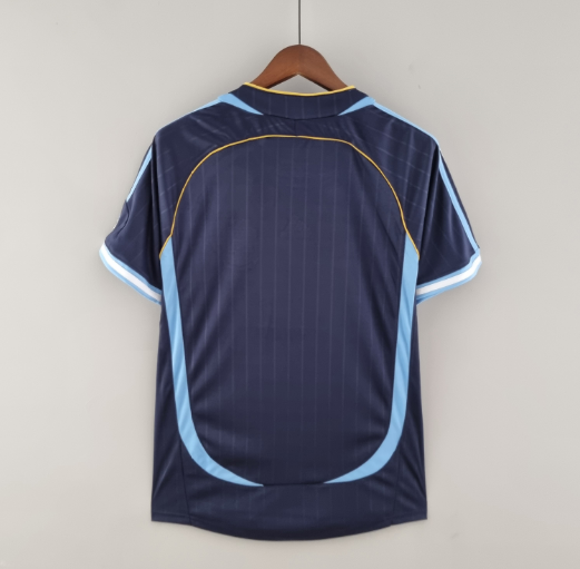 Retro 2006 Argentina away Football T-Shirt Thai Quality