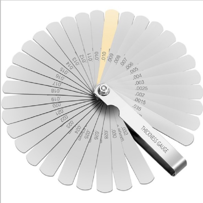 

32pcs Stainless Steel Blades Feeler Gauge Gap Measuring Tool, 501 Original