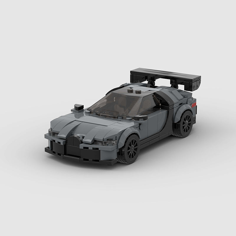 Bugatti Chiron Custom Car MOC Minifigure Bricks monstertoys