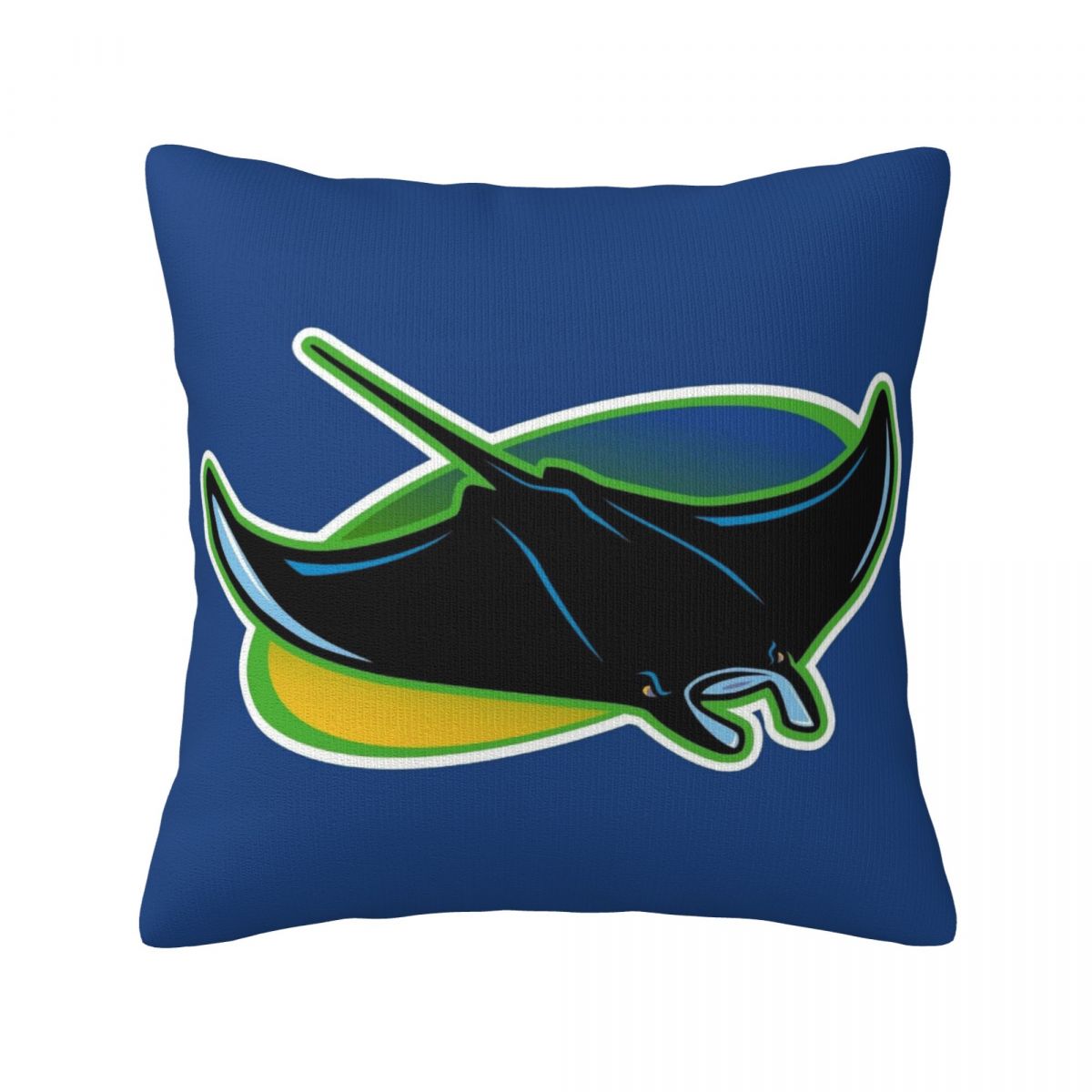 Tampa Bay Rays Devil Symbol Decorative Square Throw Pillow Covers