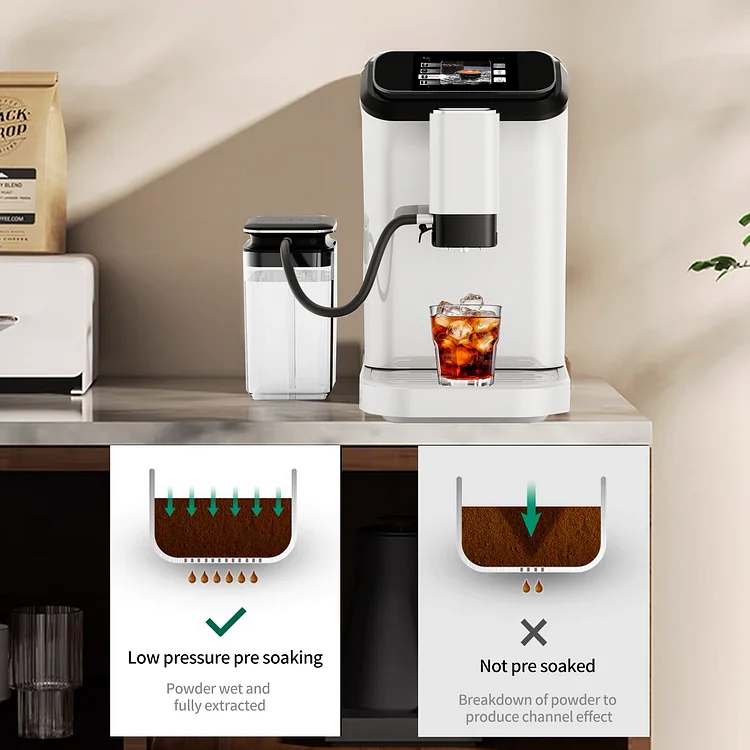 Mcilpoog WS-D5 Pro Fully Automatic Espresso Machine | 12 Drinks
