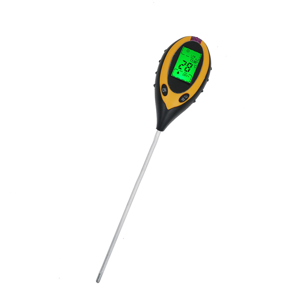

4 in 1 LCD Soil Tester Plant Flower pH Moisture Temperature Light Analyzer, 501 Original