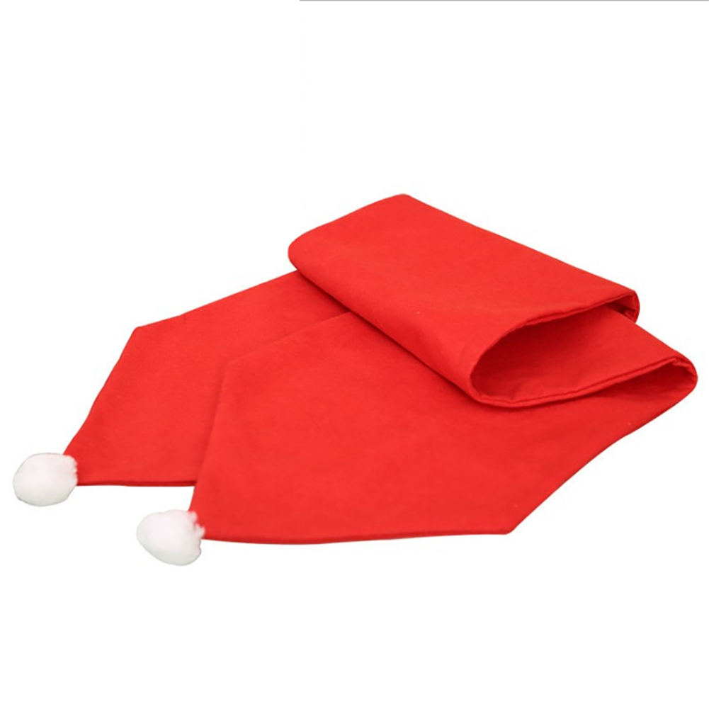 

Christmas Hat Table Runner Xmas Home Party Dinner Non-slip Placemat Decor, 501 Original