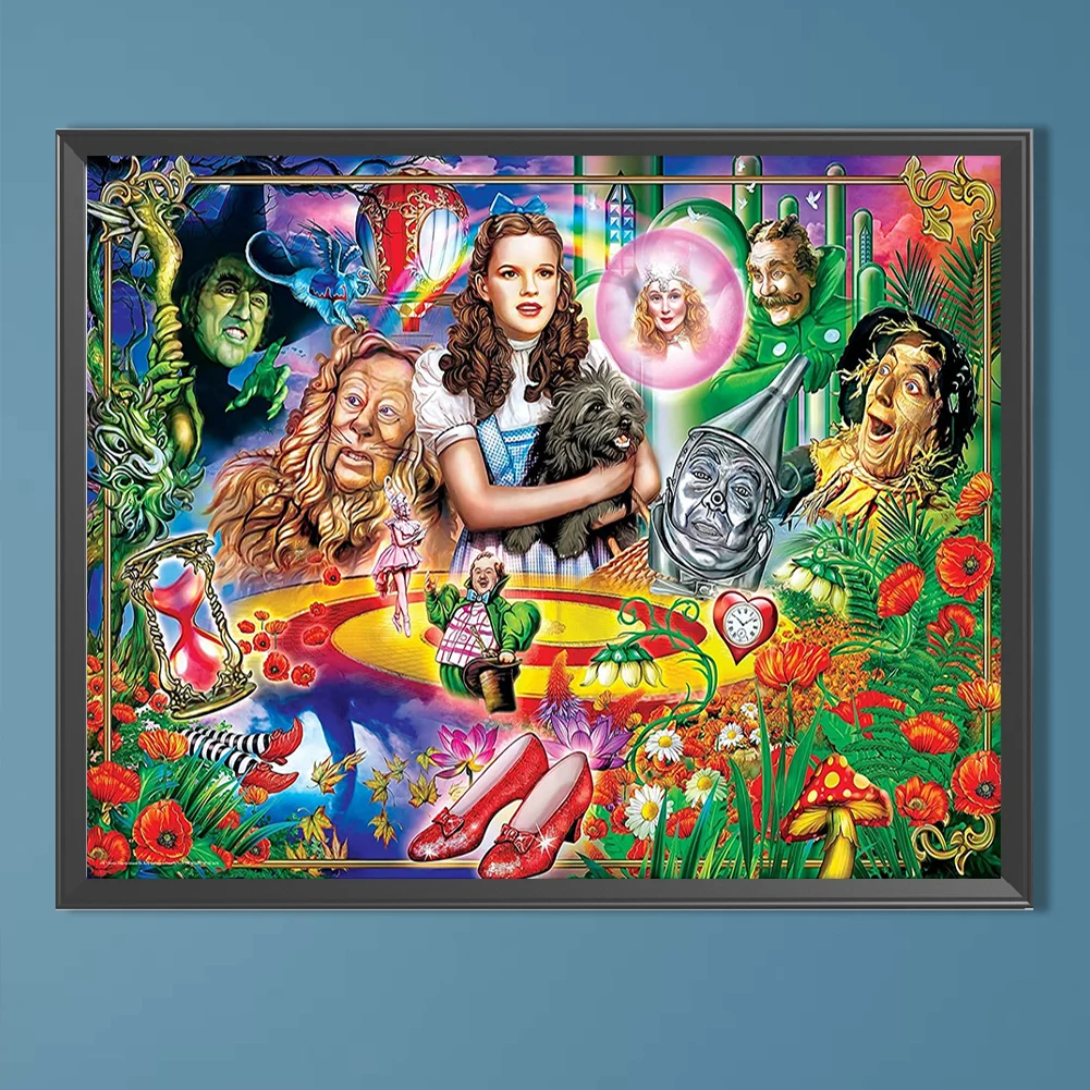 Diamond Painting - Full Square Drill - Wizard of Oz(Canvas|50*40cm)