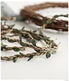 5mm simulation rattan fake leaves wax rope decorative rope wrapped decoration landscape design DIY
