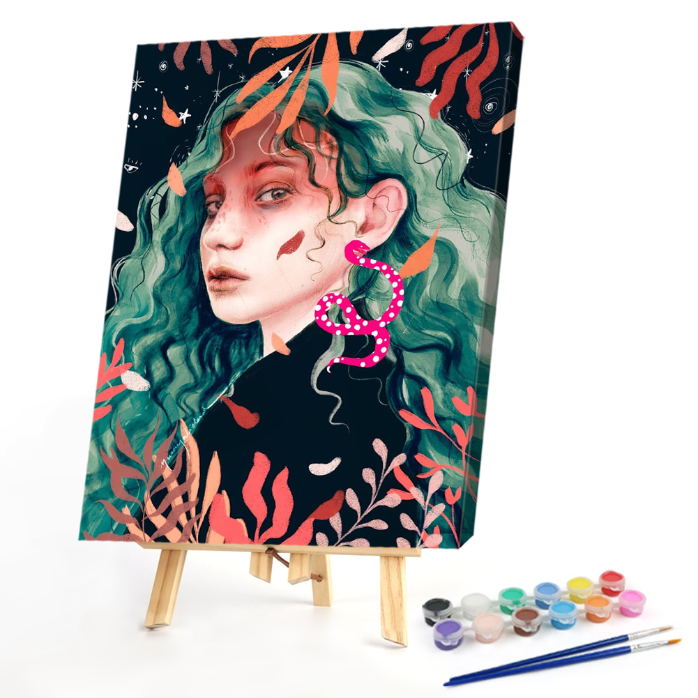 

40*50CM - Paint By Numbers - Woman, 501 Original