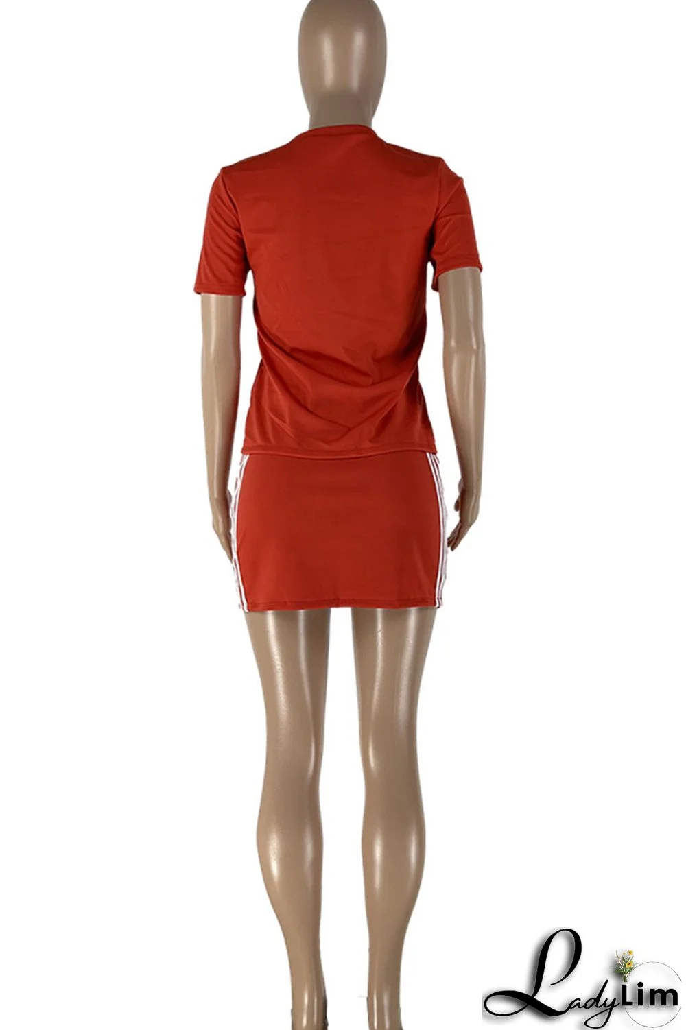 Black Casual Print Patchwork O Neck Short Sleeve Two Pieces