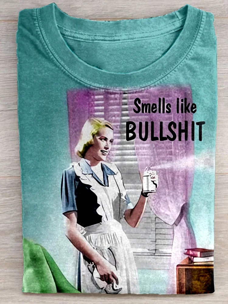 Eagerlys Smells Like Bullshit T-shirt Eagerlys