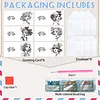 6pcs Vintage Lady DIY Diamond Painting Greeting Card Set with Envelopes Rhinestone Diamond Art Mosaic Postcards for Birthdays Thanksgiving & Special Occasion