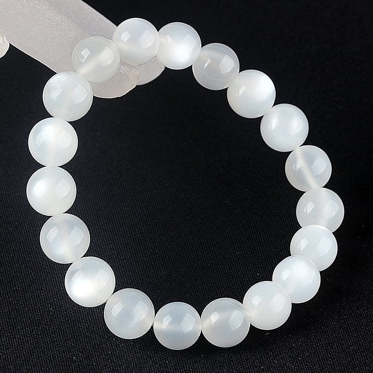 Natural White Moonstone Cleaning Bracelet KERENTILA