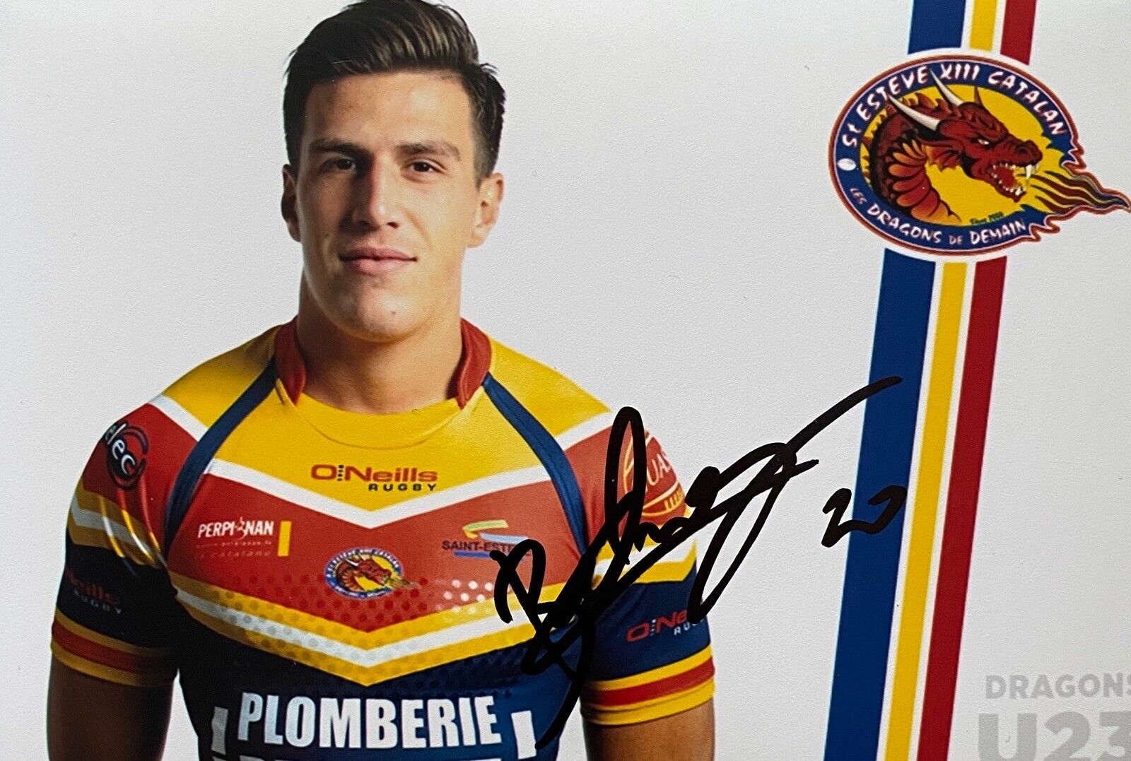 Lambert Belmas Genuine Hand Signed 6X4 Photo Poster painting - Catalans Dragons 2