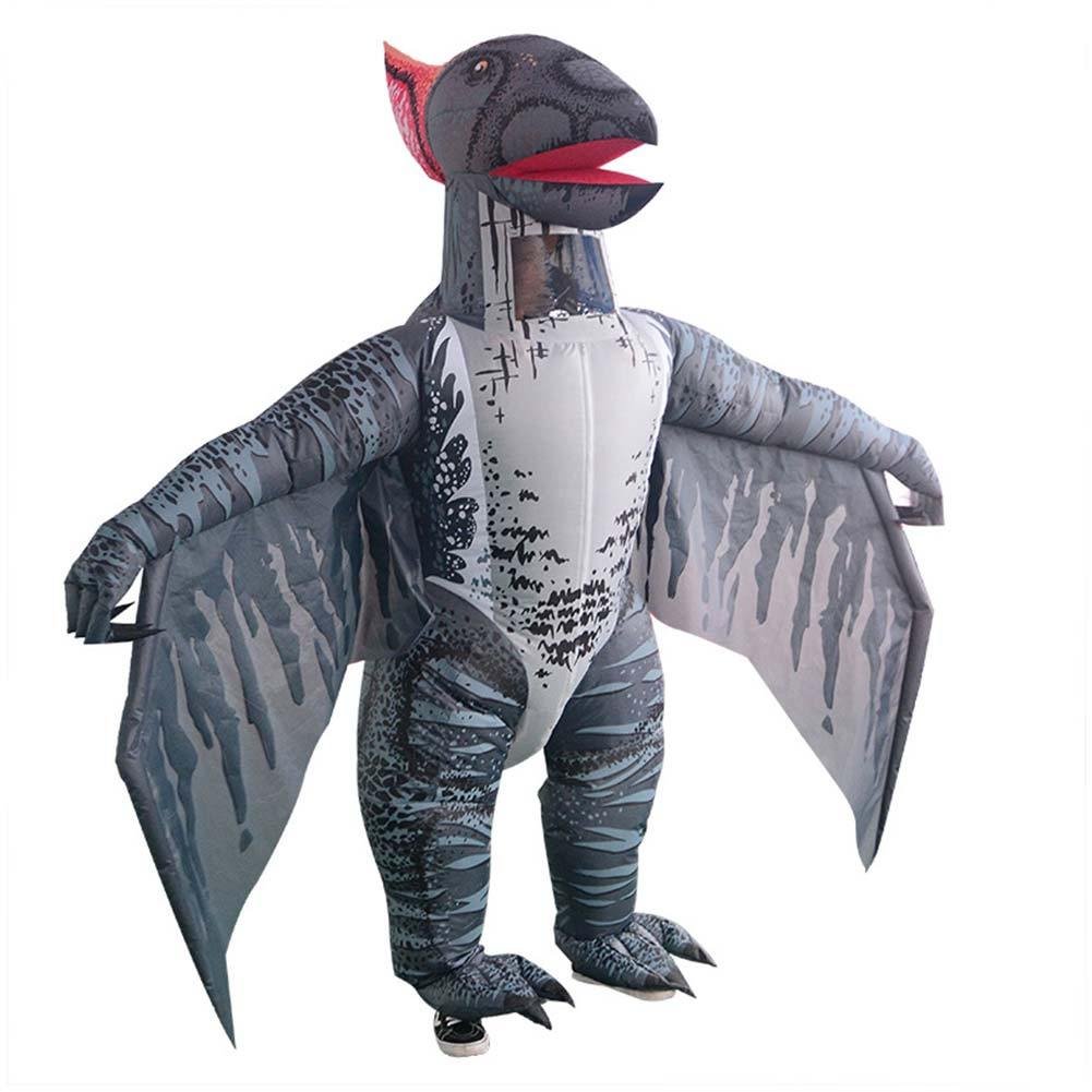 Aufblasbare Flugsaurier Kostüm Fettkostüm Erwachsene T-Rex Jurassic Welt Cosplay Kostüm