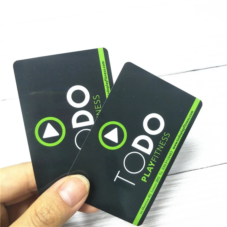 Share social media from a Black NFC Card