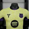 2025/2026 Player Version Barcelona Away Mamba Series Kobe Bryant Co-Branded Edition Football Jersey 1:1 Thai Quality