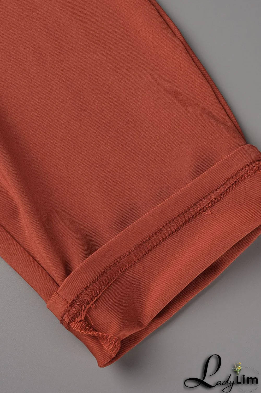 Tibetan Blue Fashion Casual Solid Slit V Neck Plus Size Two Pieces