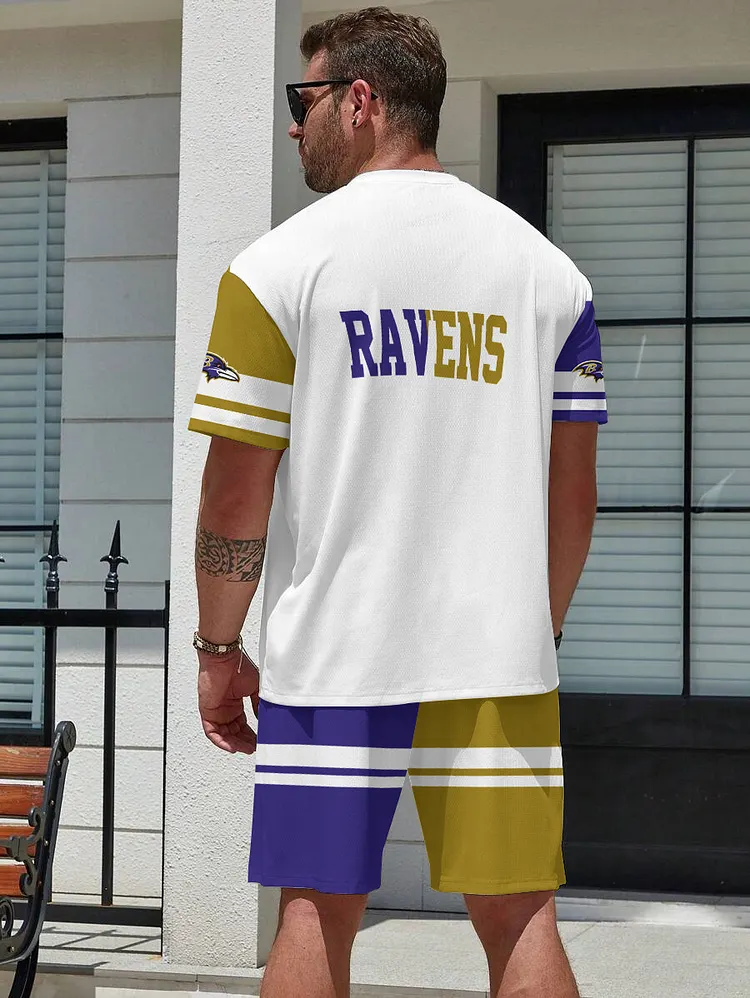 Baltimore Ravens  Limited Edition Top And Shorts Two-Piece Suits