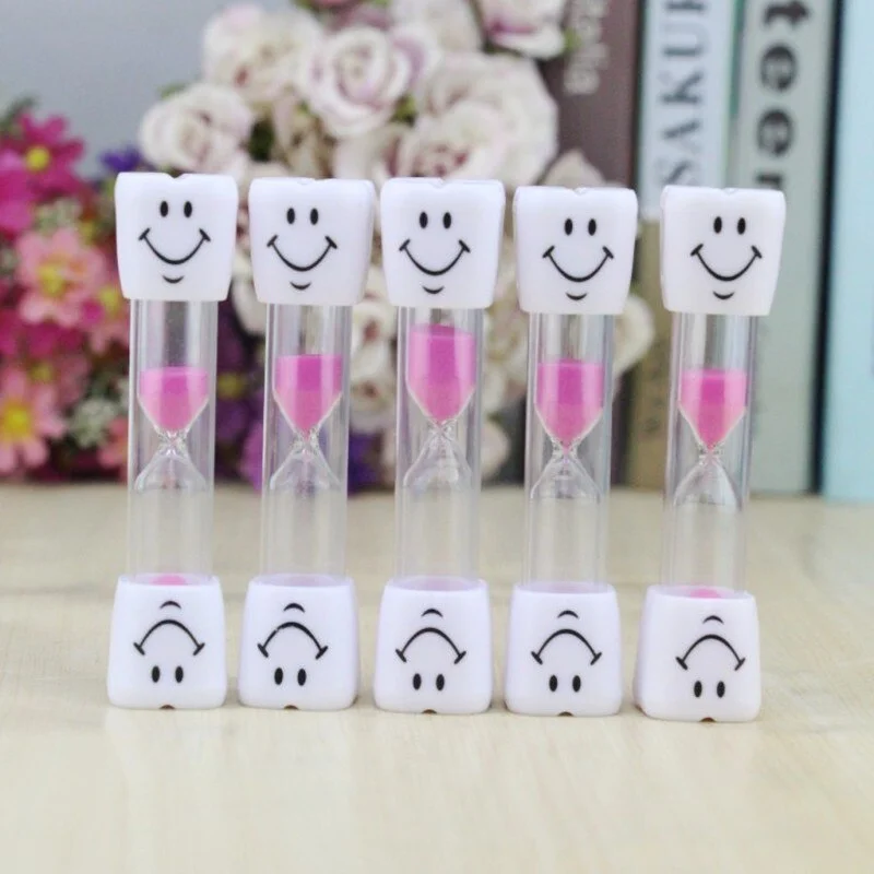 2019 Sand Clock 3 Minutes Smiling Face The Hourglass Decorative Household Items Kids Toothbrush Timer Sand Clock Gifts
