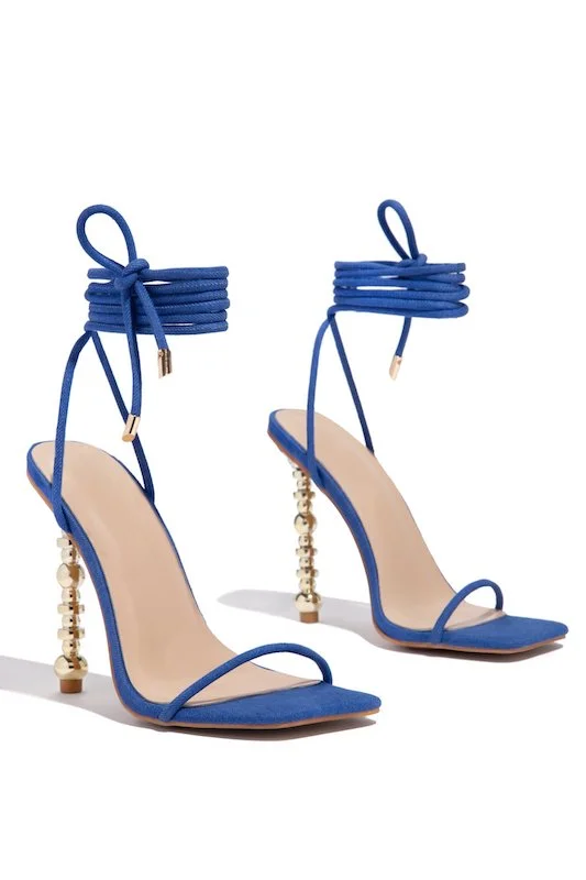 Wrap Up Sandal with Detail in Heels