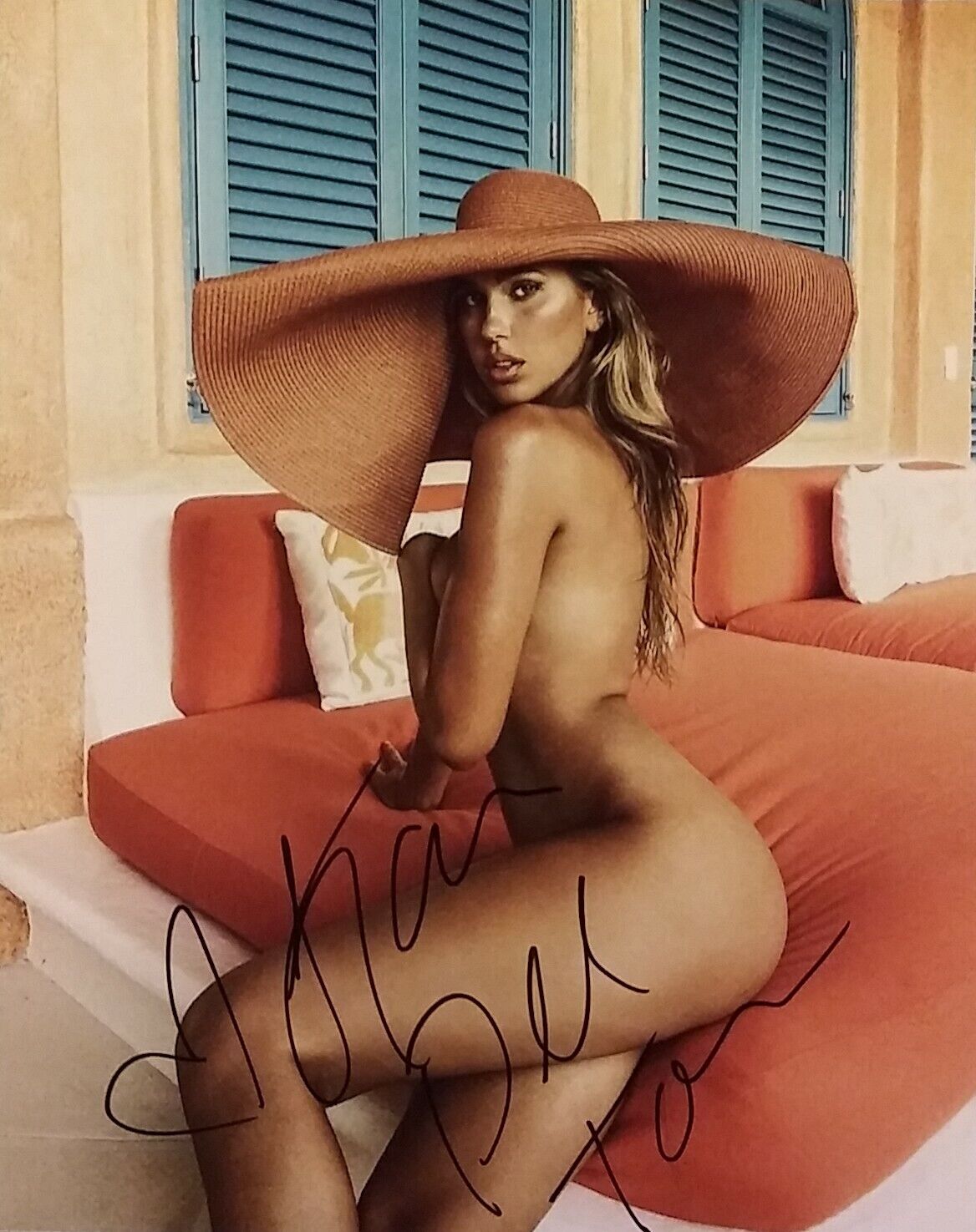 Kara del Toro signed 8 x 10