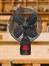 Air Circulator Fan Rechargeable Portable Camping Fan 2 Speed Settings for Car RV