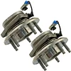 TRQ Front Wheel Hub Bearings Assembly Set Compatible with 2012-2015 Chevrolet Captiva Sport 2007-2009 Equinox Pontiac Torrent 2008-2010 Saturn Vue Suzuki XL-7