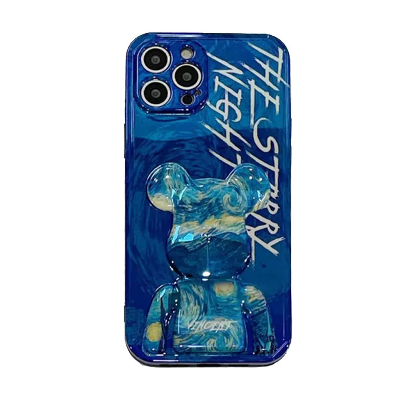 3D Phone Case | Gloomy Bear Starry Night
