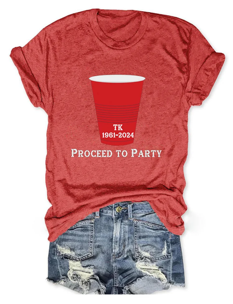 Proceed To Party Tee