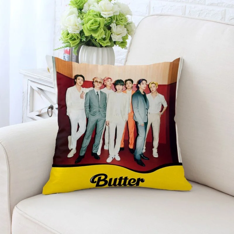방탄소년단 Butter Photo Double-sided Pillow