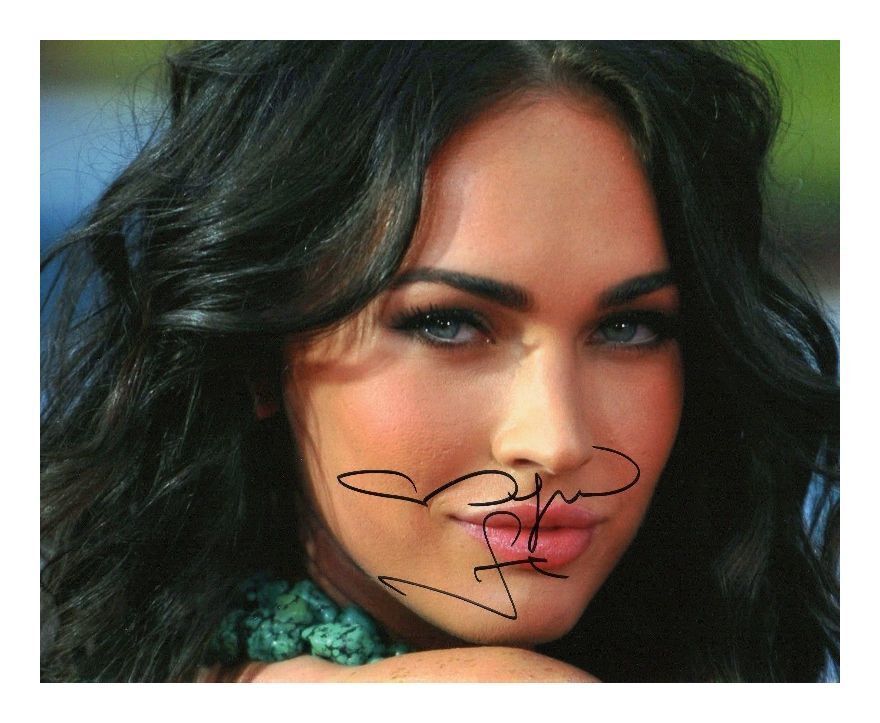 MEGAN FOX AUTOGRAPHED SIGNED A4 PP POSTER Photo Poster painting PRINT 6