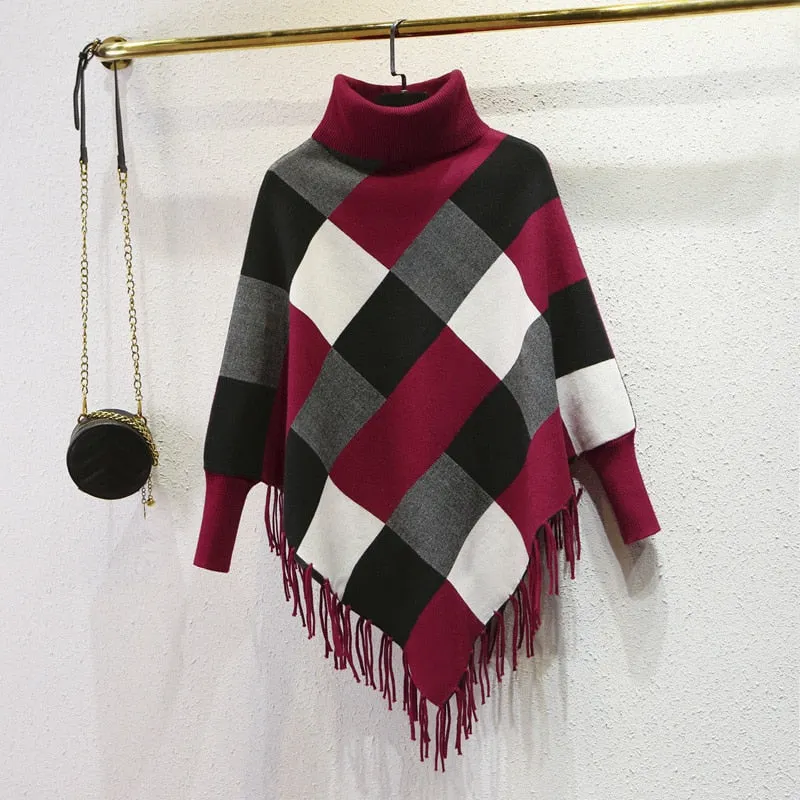 Pullover Sweater Women Turtleneck Pullovers Solid Stretch Striped Korean Top Knit Plus Size Harajuku Fall 2021 Winter Clothes