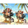Big & Small Scale Viper Buccaneer - MapleStory Resin Statue - Blue Snail Studio