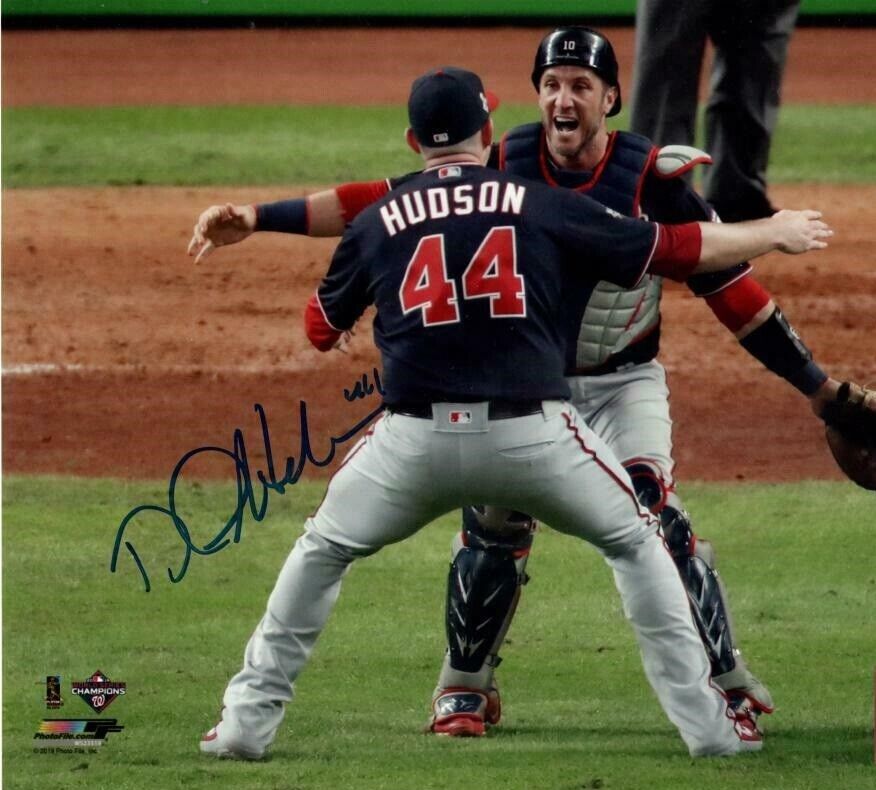 Daniel Hudson Autographed Signed 8x10 Photo Poster painting ( Nationals ) REPRINT