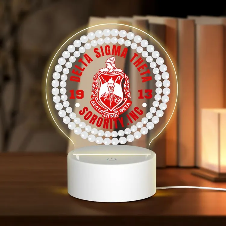 Round Acrylic Lamp