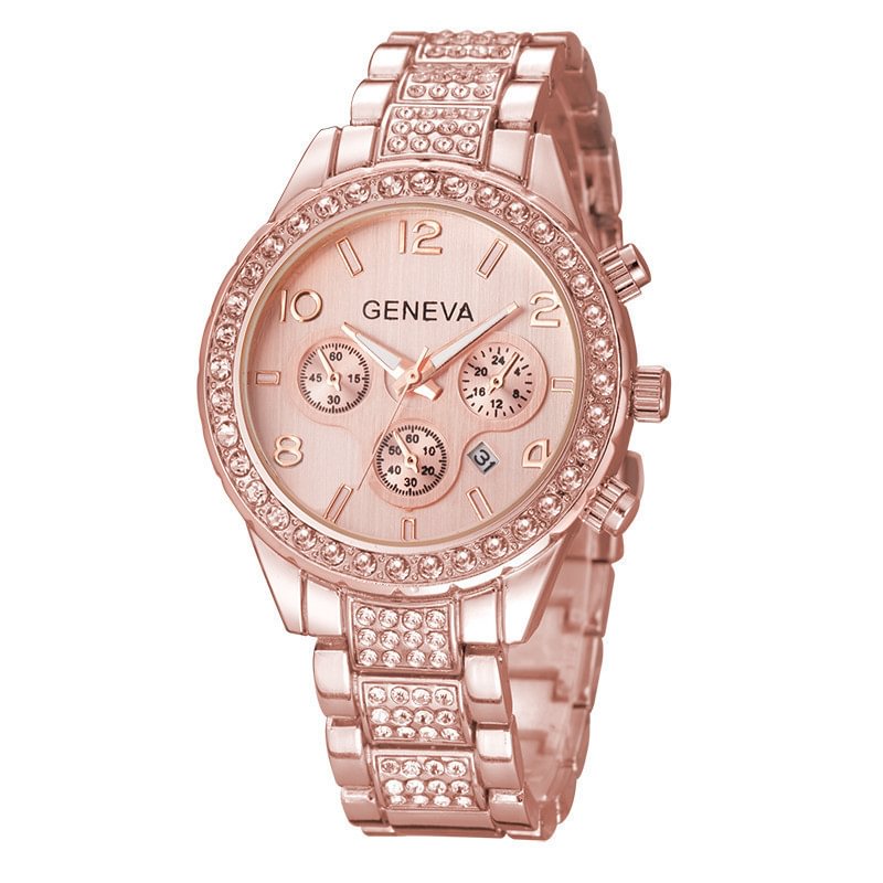 GENEVA - Swiss Diamond Ladies Watch