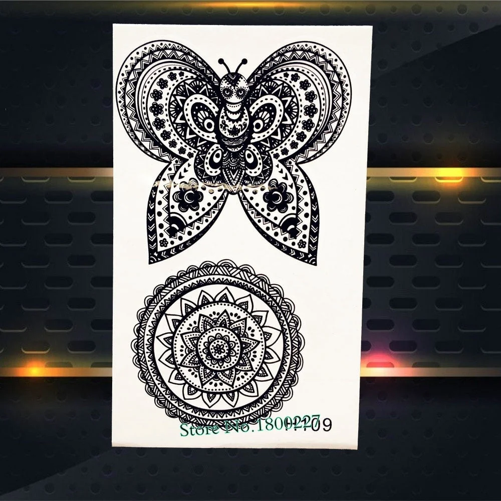 25 Style Harajuku Men Anchor Temporary Tattoo Waterproof Children Temporary Tattoo Stickers Pirates Of The Caribbean Compass