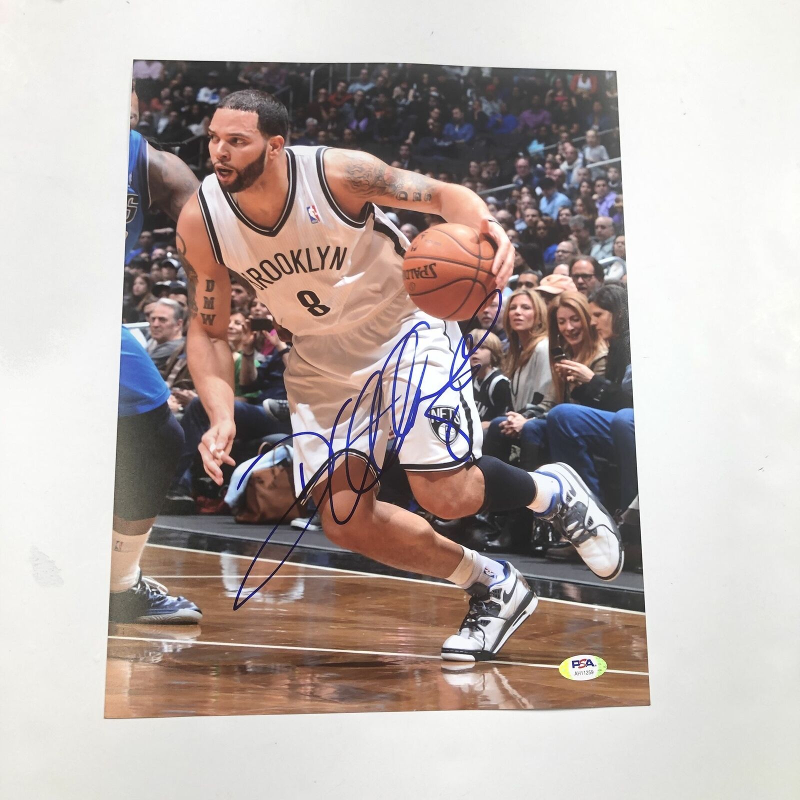 Deron Williams signed 11x14 Photo Poster painting PSA/DNA Brooklyn Nets Autographed