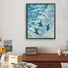 Beach Butterfly-Paint by Numbers Acrylic Painting 40*50cm