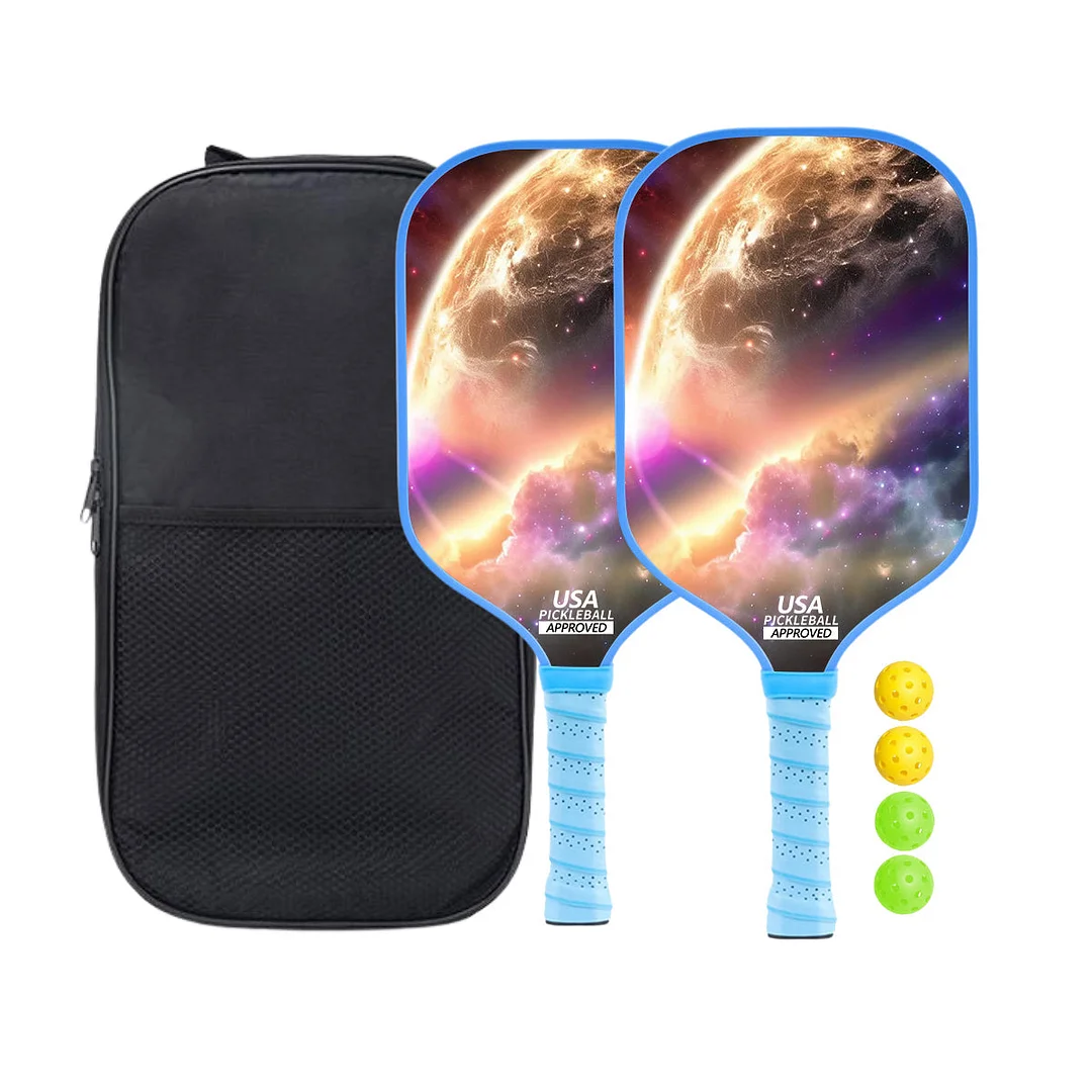 Original Paddle (16mm) T700 Sandblasted Carbon Fiber-Nebula Net