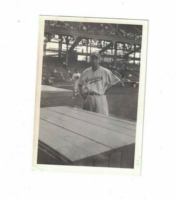 Original Dixie Walker 1940's Brooklyn Dodgers 2 1/ x 3 1/2