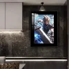 Holding Buster Sword Cloud Strife Decorative Painting - (FF7) Final Fantasy VII Decorative Painting - JuZi Studio
