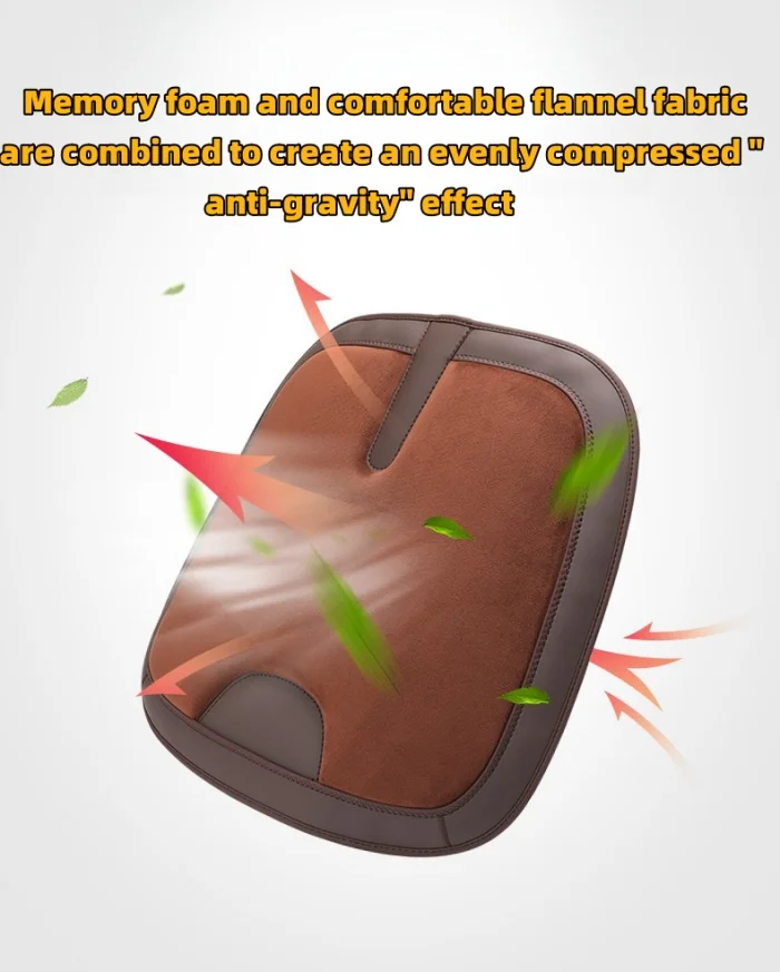 Car flannel seat cushion