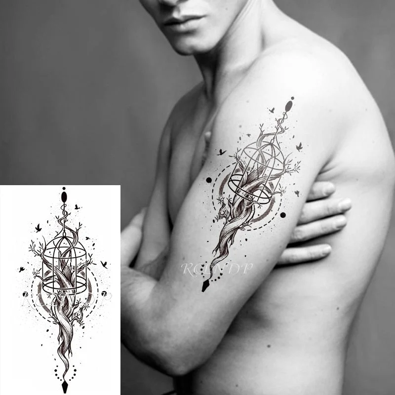 Waterproof Temporary Tattoo Sticker dragons China totem tatto stickers flash tatoo fake tattoos for men women