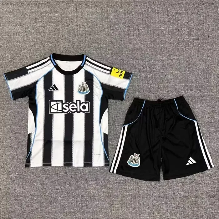2025/2026 Newcastle United Home Football Jersey Shirt Kids Size