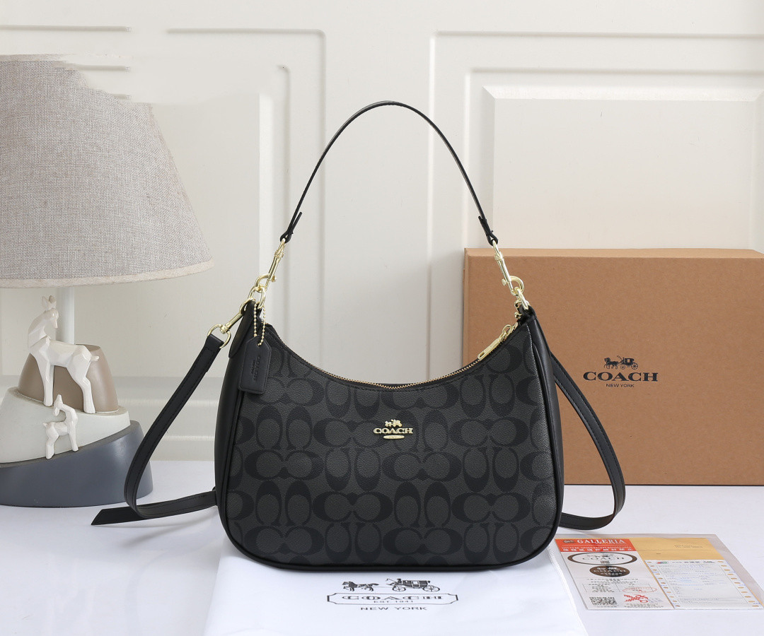 【2024 Latest Discounts in the UAE】 Coach Teri Hobo Underarm Bag