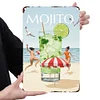 Mojito Beach Escape - Metal Tin Signs(8*12Inch/12*16Inch) - Bar
