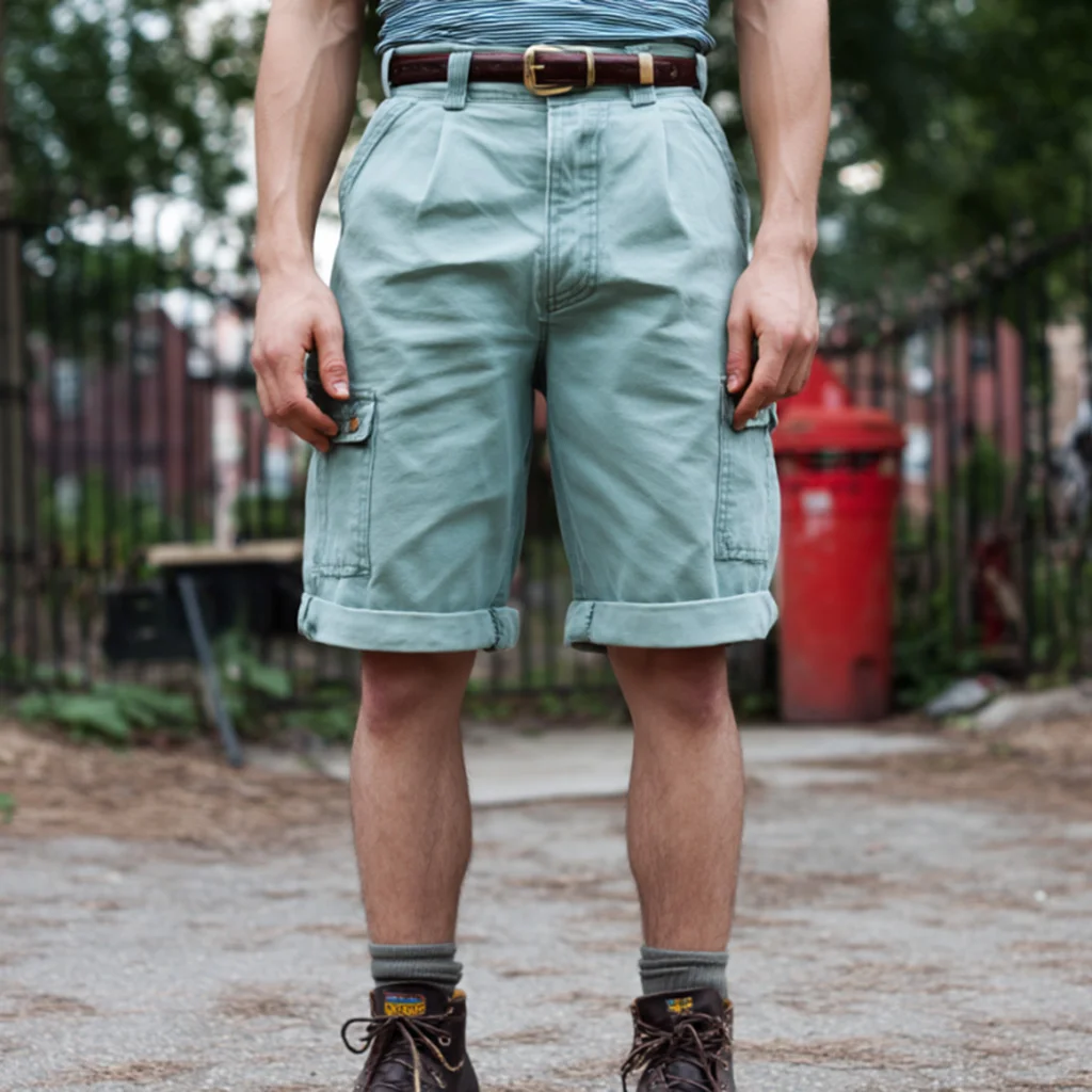 Casual Summer Shorts with Cargo Pockets